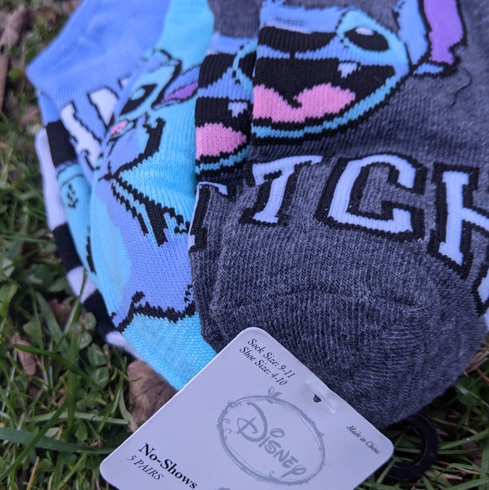 Disney "Lilo and Stitch" Ankle Sock Bundle NWT